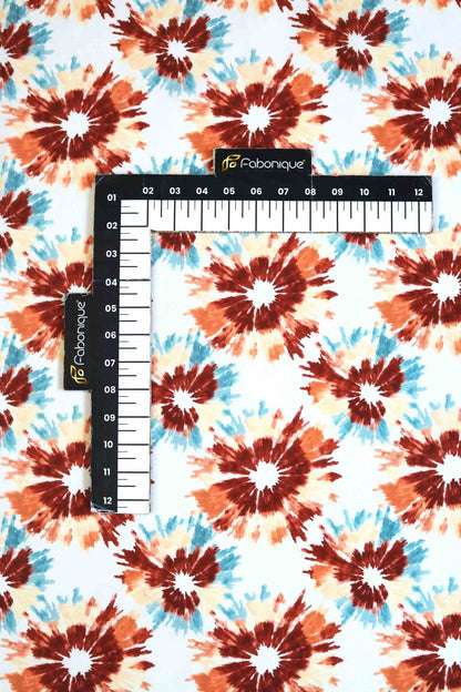 Rustic Swirl Muslin Fabric