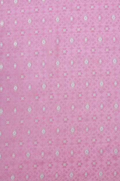 Metallic Sheen Self-Pattern Jacquard Fabric