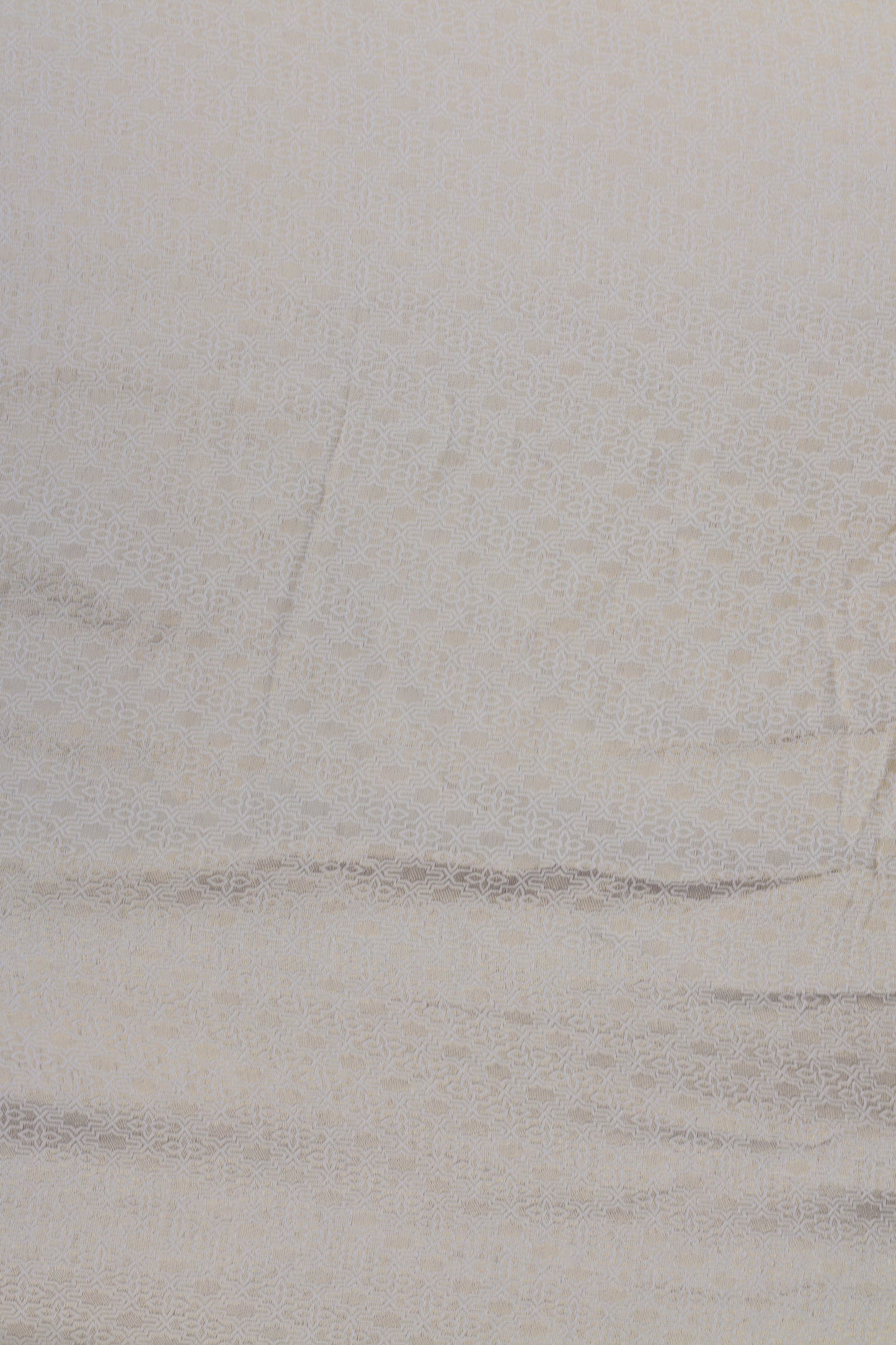 Subtle Gold Geometric Banarasi Jacquard Fabric