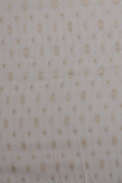 Metallic Sheen Self-Pattern Jacquard Fabric