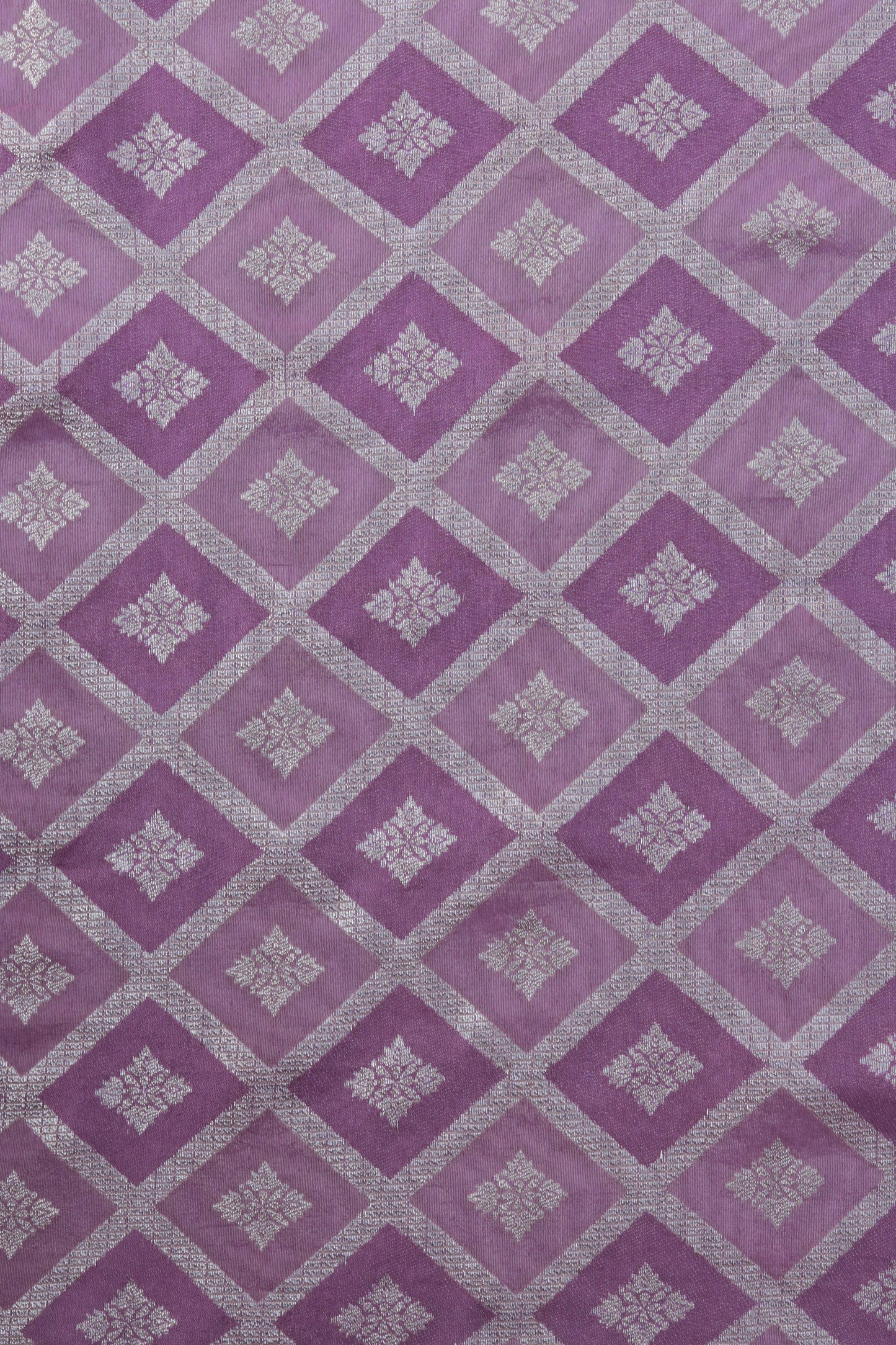 Gold Diamond Pattern Tissue Weave Fabric
