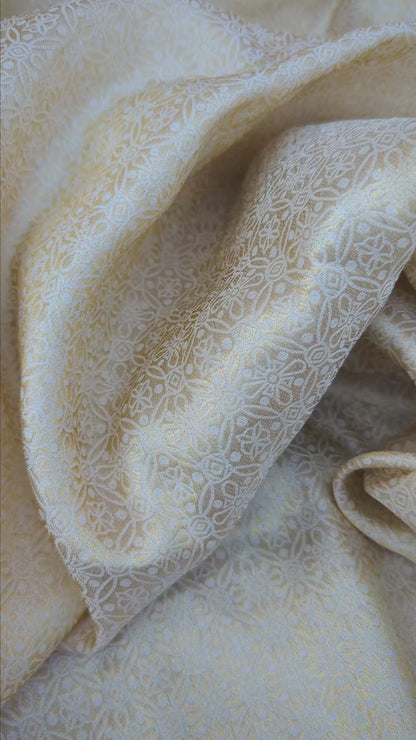 Golden Tapestry Pencil Fabric