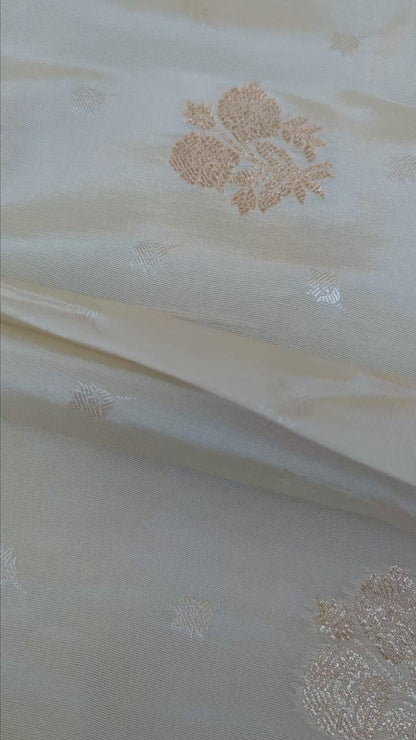 Golden Glint Tissue Fabric
