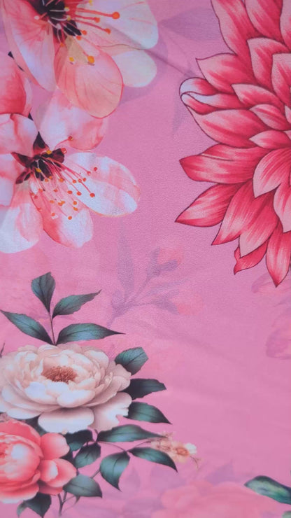 Petal Charm Chinnon Fabric